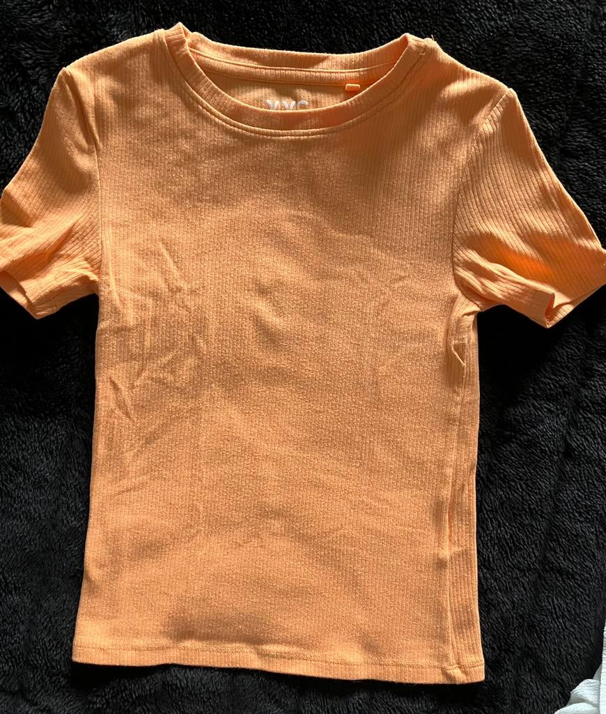 Oranje tshirt XXS Koningsdag, Oranje, Ophalen of Verzenden, Zo goed als nieuw, Korte mouw