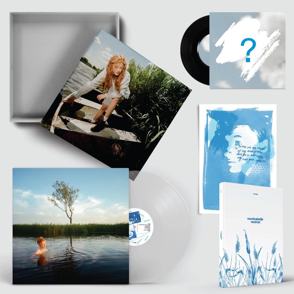 LP+7" Box Froukje Noodzakelijk Verdriet GESIGNEERD NIEUW, Ophalen of Verzenden, Nieuw in verpakking, 12 inch, Pop