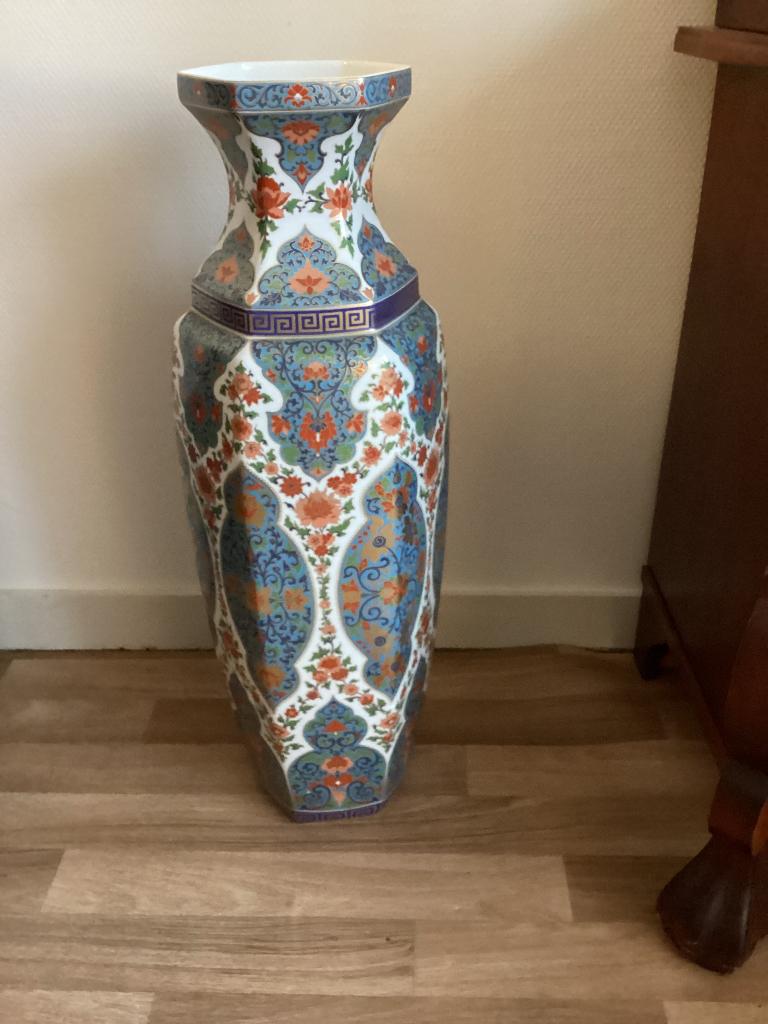 Vaas, Huis en Inrichting, Woonaccessoires | Vazen, Ophalen, Steen, Overige kleuren, Zo goed als nieuw