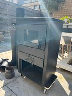 Houtkachel met rookkanaal - Gezellige warmte voor thuis, Ophalen, Gebruikt, Houtkachel, Vrijstaand