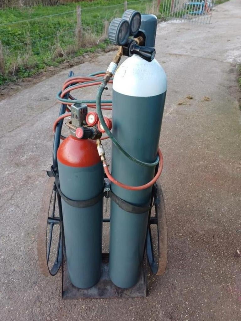 Autogeen lasapparaat zuurstof en acetyleen, Doe-het-zelf en Verbouw, Ophalen