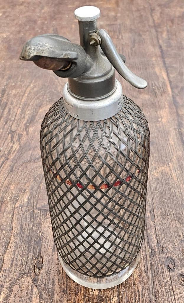 Antieke sifon spuitwater fles, Antiek en Kunst, Ophalen of Verzenden