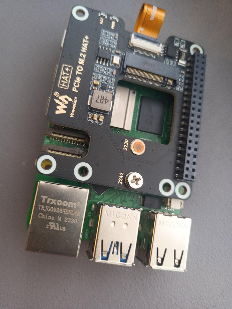 Raspberry PI5 SSD Hat, Verzenden, DDR4, Nieuw, Solid-State Drive, Raspberry PI5 Hat