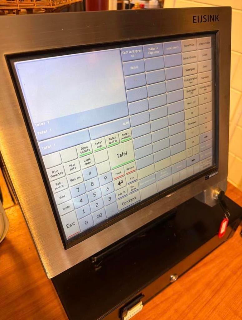 Vectron EPOS Steeltouch Kassasysteem + Verifone V400 Pinappa, Ophalen