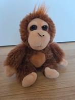 Knuffel Aap, 20cm, Ophalen of Verzenden, Zo goed als nieuw, Overige typen
