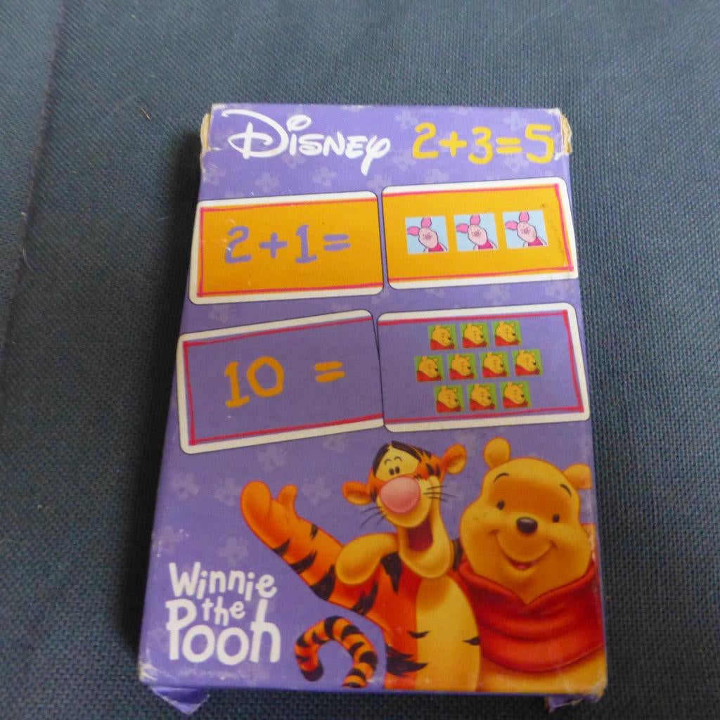 kaartspel winnie de Poeh van Disney, Ophalen of Verzenden, Gebruikt, Speelkaart(en)
