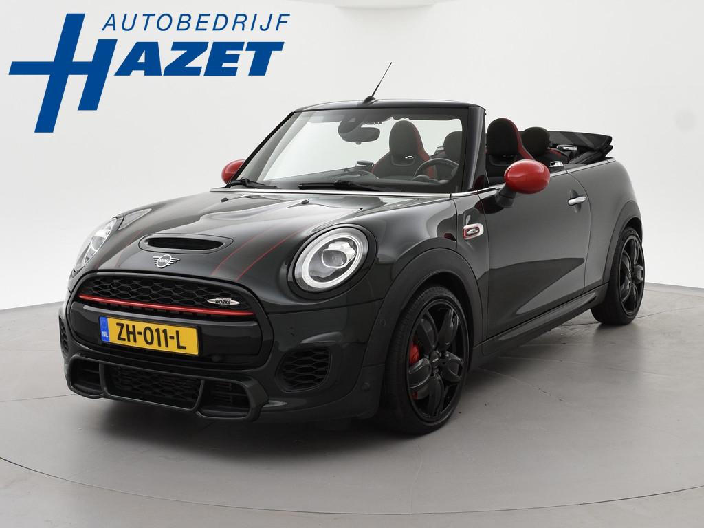 Mini Mini Cabrio 2.0 JCW JOHN COOPER WORKS 231 PK REBEL GREE, Auto's, Mini, Bedrijf, Te koop, Cabrio, ABS, Achteruitrijcamera