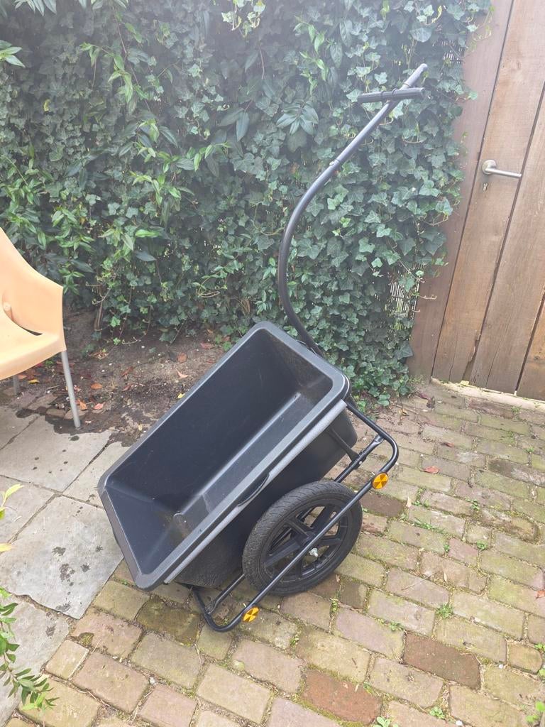 Fietskar met kunststof bak 50x30x80 cm, Ophalen of Verzenden