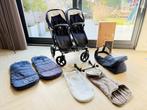 Bugaboo Donkey 5 Duo/Twin - Complete Set!, Kinderen en Baby's, Kinderwagens en Combinaties, Zo goed als nieuw, Ophalen, Kinderwagen