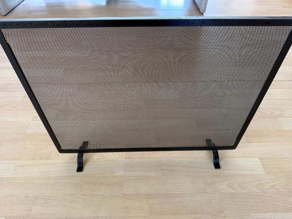 open haard beschermrooster modern, Huis en Inrichting, Ophalen, Zo goed als nieuw, Inbouwhaard, Houthaard