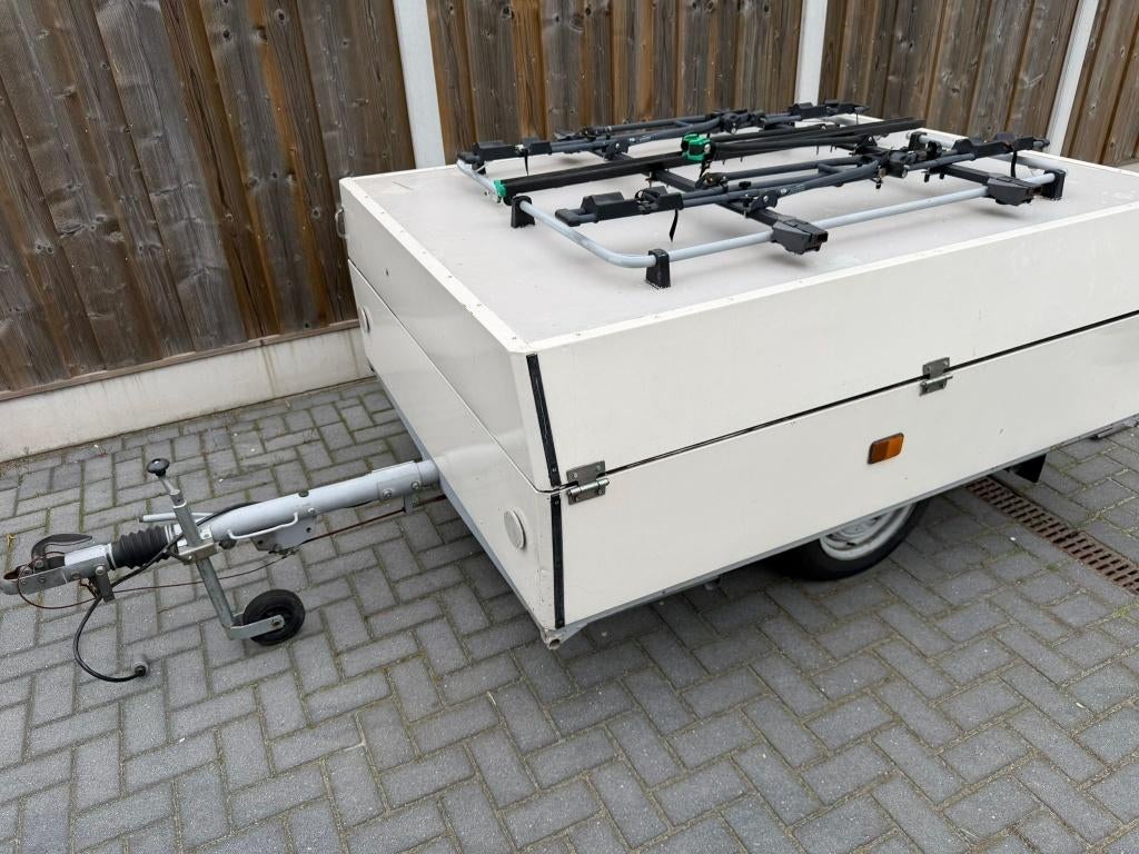 Nette Bagagewagen / Aanhanger met Fietsendrager, Auto diversen, Aanhangers en Bagagewagens, Ophalen, Gebruikt