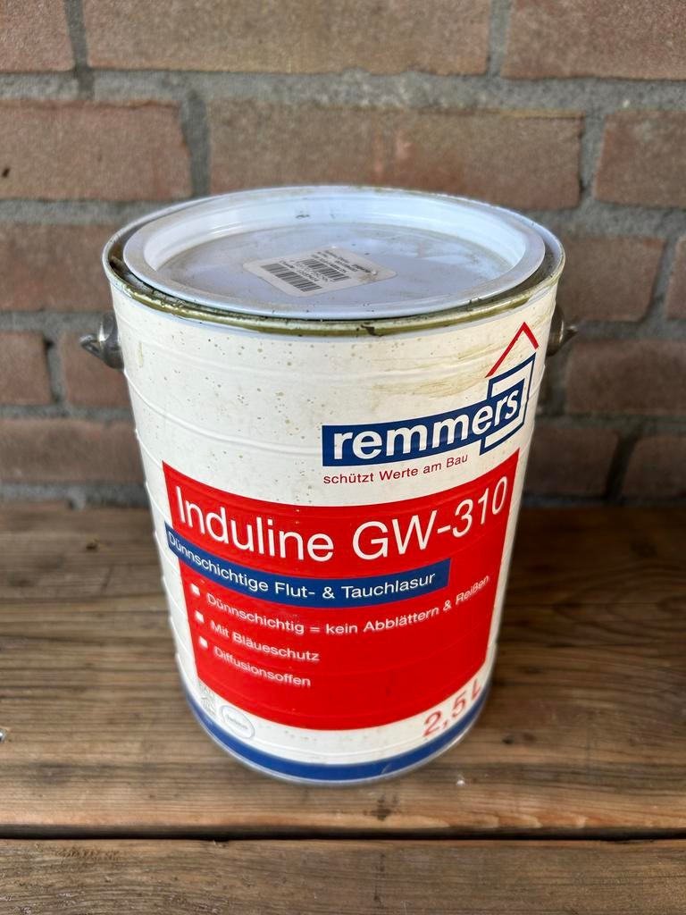 Remmers Induline GW-310 Dünnschichtige HK SALZGRÜN, Doe-het-zelf en Verbouw, Verf, Beits en Lak, Nieuw, Beits, Ophalen of Verzenden