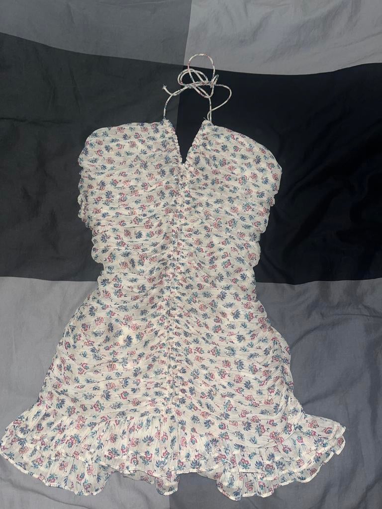 Zara mini jurk met bloemenprint, Kleding | Dames, Jurken, Overige kleuren, Nieuw, Ophalen of Verzenden, Maat 36 (S)