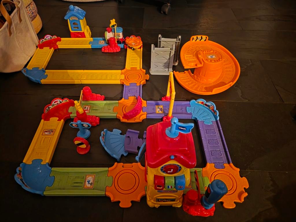 VTech Toet Toet Auto's Tineke Trein - Grote Speelset, Kinderen en Baby's, Speelgoed | Vtech, Ophalen of Verzenden, Gebruikt, 2 tot 4 jaar