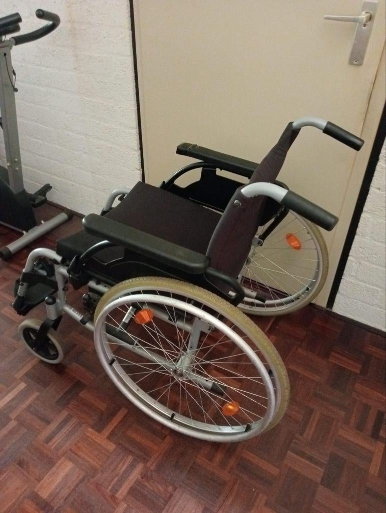 Rolstoel, Ophalen, Inklapbaar, Gebruikt, Duwrolstoel