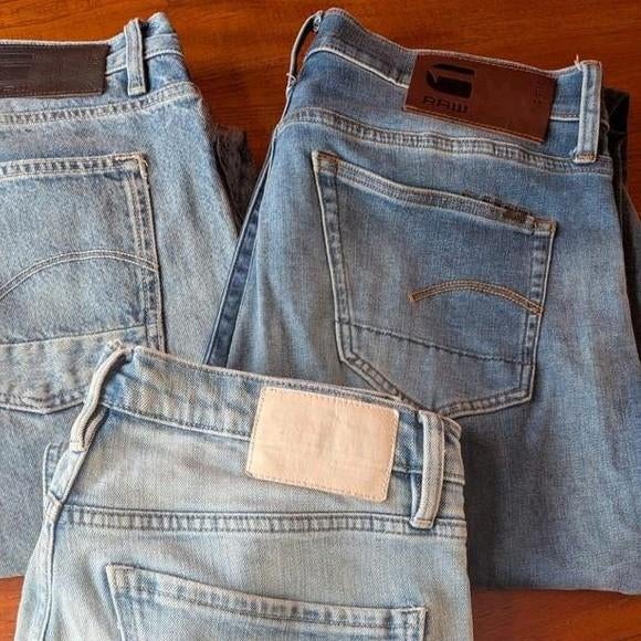 1 nette G-Star spijkerbroek maat 31/34 donkerblauw Slimfit, G-Star Raw, Blauw, Overige maten, Ophalen of Verzenden