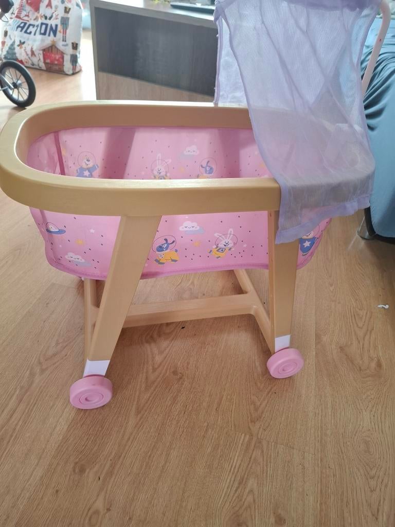 Baby born wiegje, Ophalen, Babypop