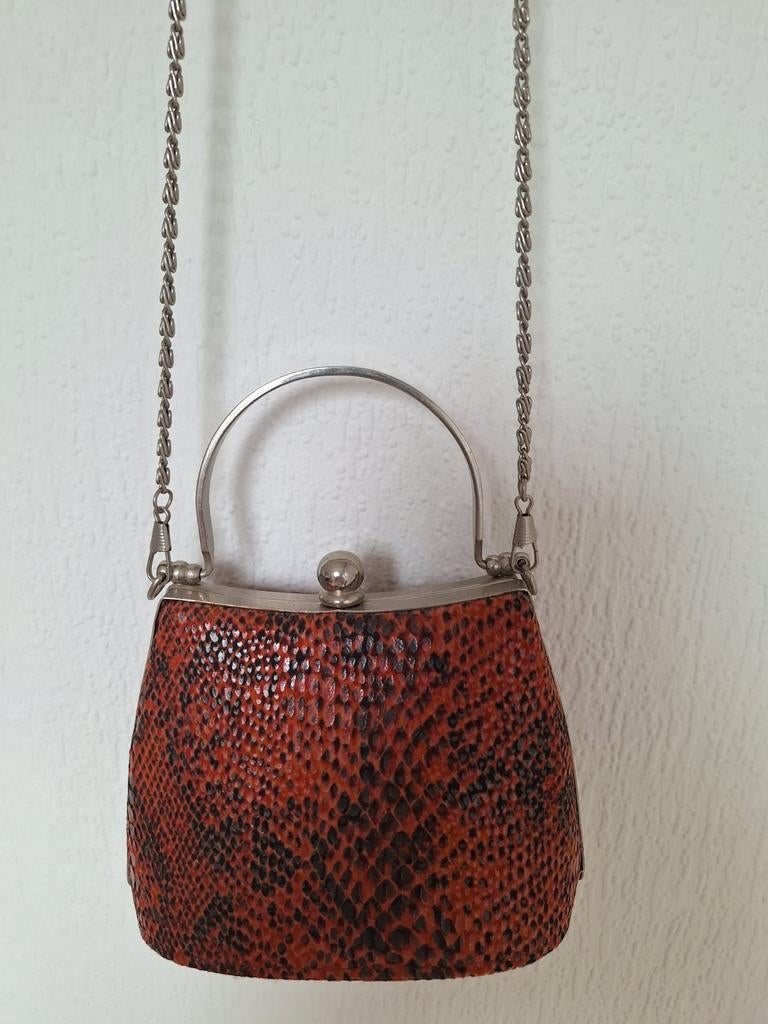 AVONDTASJE, Ophalen of Verzenden, Oranje, Avondtasje