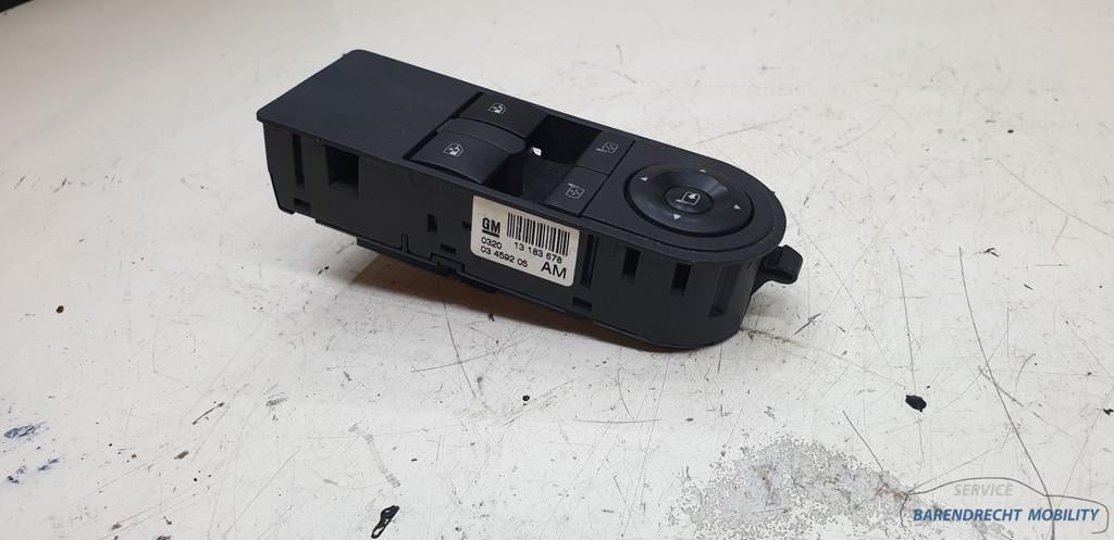 Raamschakelaar Zafira B met inklapbare spiegels 13183678 Ast, Auto-onderdelen, Gebruikt, Opel Automobile GmbH, Ophalen of Verzenden