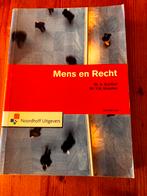 Y.M. Visscher - Mens en recht, Y.M. Visscher; A. Bunthof, Zo goed als nieuw, Alpha, HBO