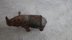 mooie retro neushoorn van hout, Ophalen of Verzenden, Overige typen