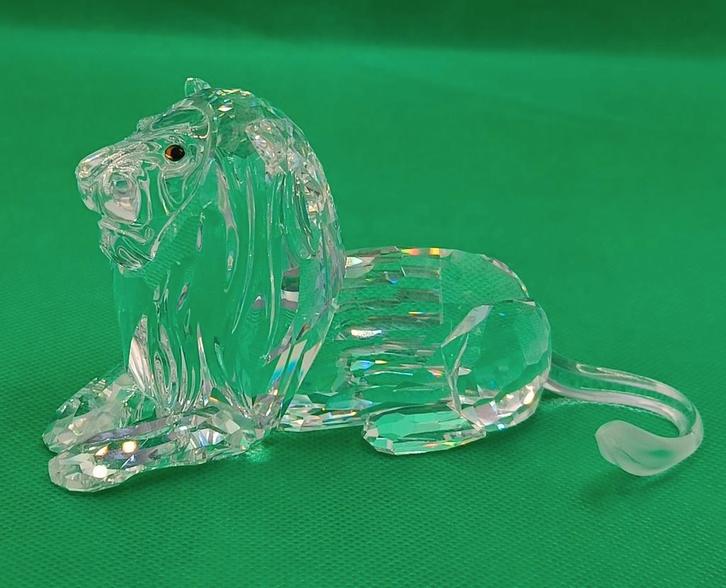 Swarovski jaarstuk leeuw, Verzamelen, Swarovski, Zo goed als nieuw, Figuurtje, Ophalen of Verzenden