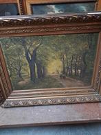 Drie Schilderijen ., Antiek en Kunst, Ophalen