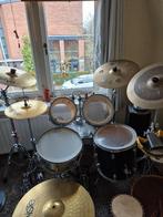 Complete drumkit + DW double pedal + extra bekkens, Muziek en Instrumenten, Ophalen, Gebruikt, Sonor