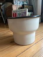 IKEA Citronsyra emaille pot crème wit, Ophalen of Verzenden