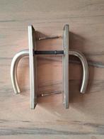 Karwei Deurkrukset Langschild RVS, Ophalen of Verzenden, Zo goed als nieuw, Rvs, Klink of Kruk