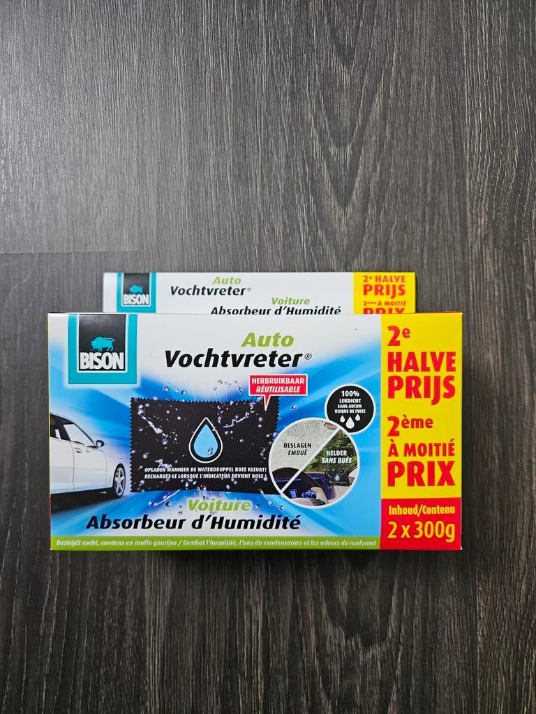 Bison auto vochtvreter - 2 stuks, Ophalen of Verzenden, Nieuw