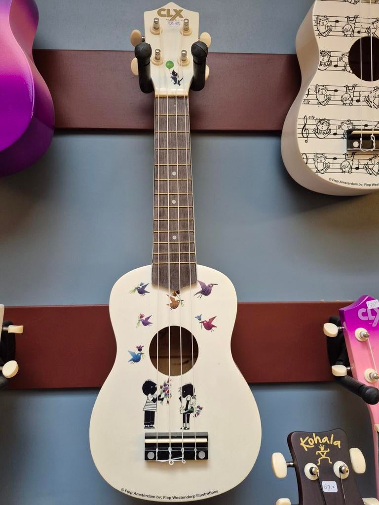 Nieuwe Ukulele, incl. leuk boekje, ., Nieuw, Ophalen of Verzenden, .