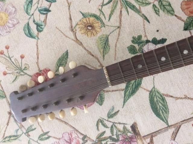 Italiaanse antieke mandoline, Ophalen of Verzenden, Gebruikt