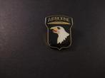 101st Airborne Division Screaming Eagles, emaille pin, Ophalen of Verzenden, Landmacht, Nederland, Embleem of Badge