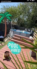 Zwembad 3.66 x 1.22 meter - Heerlijk voor de zomer!, 120 cm of meer, Gebruikt, Rond, 300 cm of meer