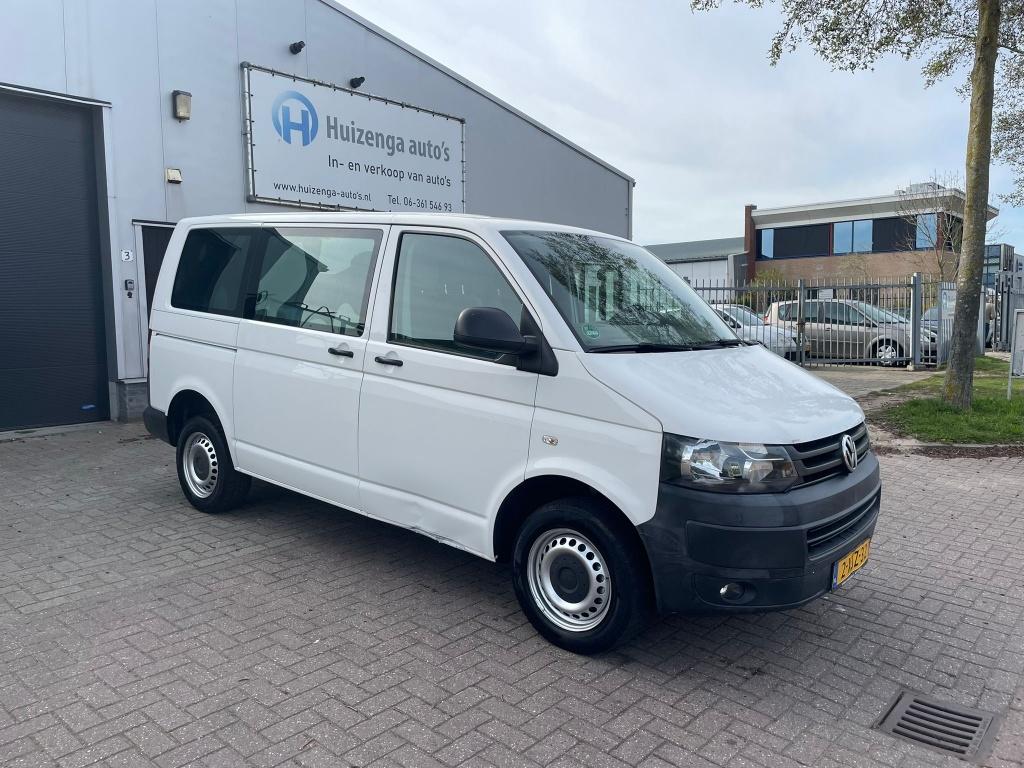 Volkswagen Kombi IAV | 9PRS| BENZINE 2.0L| AIRCO| (bj 2014), Stof, 4 cilinders, 1984 cc, Wit