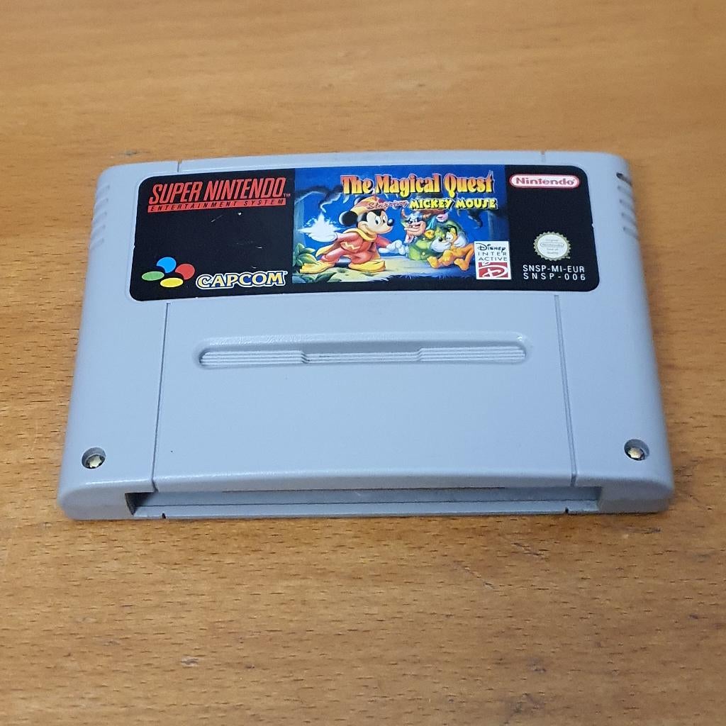 SNES | The Magical Quest starring Mickey Mouse, Spelcomputers en Games, Games | Nintendo Super NES, Avontuur en Actie, Gebruikt