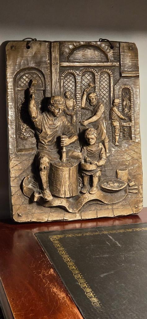 Wandpaneel keramiek Reliëf, Ophalen of Verzenden