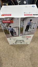 Telescopische werkplatform / ladder - NIEUW, Trap, Nieuw, Ophalen of Verzenden, Opvouwbaar of Inschuifbaar