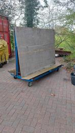 Platenkar platenwagen, Ophalen, Gebruikt