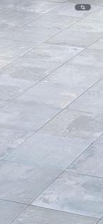 Keramische terras tegels 50x50 antracietgrijs, Tuin en Terras, Tegels en Klinkers, Ophalen, Zo goed als nieuw, Keramiek, Terrastegels