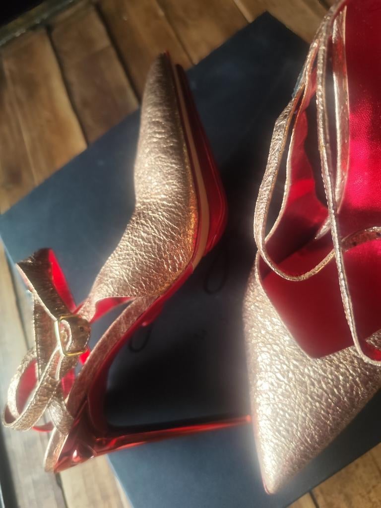 Jan Jansen Erotica Pumps - Roze/Brons - Maat 38 - Nieuw, Nieuw, Jan Jansen, Ophalen of Verzenden, Roze