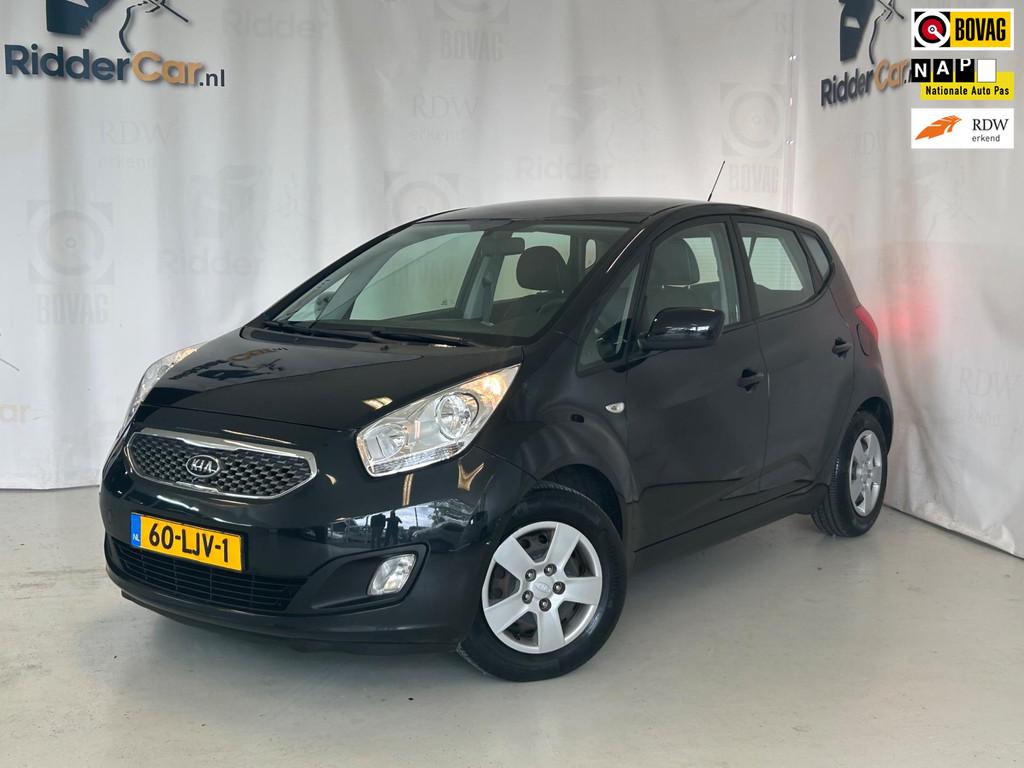 Kia Venga 1.6 CVVT X-tra|NAP|AIRCO|PARKSENS|AUTOTMAAT|1E EIG, Auto's, Kia, Euro 5, 1591 cc, 4 cilinders, Zwart