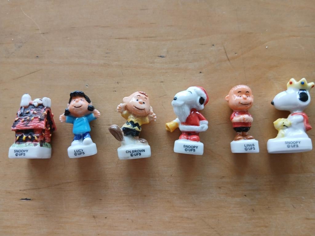 Snoopy en Peanuts beeldjes - set van 6, Verzamelen, Poppetjes en Figuurtjes, Ophalen of Verzenden, Nieuw