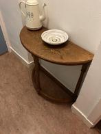 Grenen bijzettafel, Ophalen, Gebruikt, 55 tot 75 cm, Landelijk