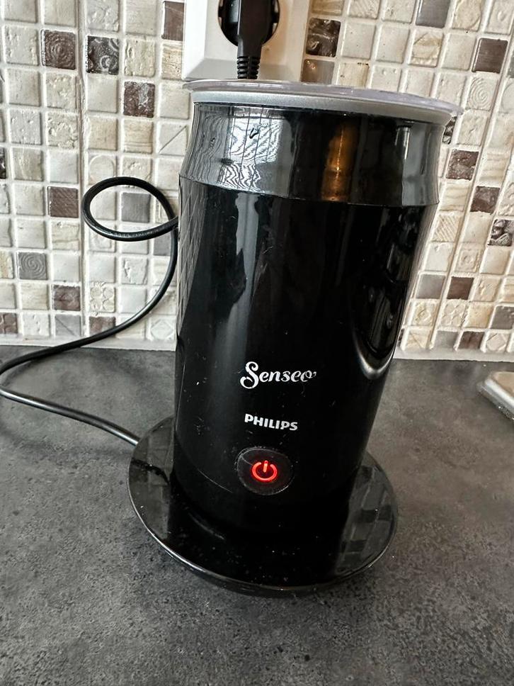 Philips Senseo Melkopschuimer - Perfect Melkschuim, Witgoed en Apparatuur, Melkopschuimers, Gebruikt, Elektrische melkopschuimer
