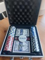 Pokerset compleet, Hobby en Vrije tijd, Gezelschapsspellen | Kaartspellen, Ophalen of Verzenden