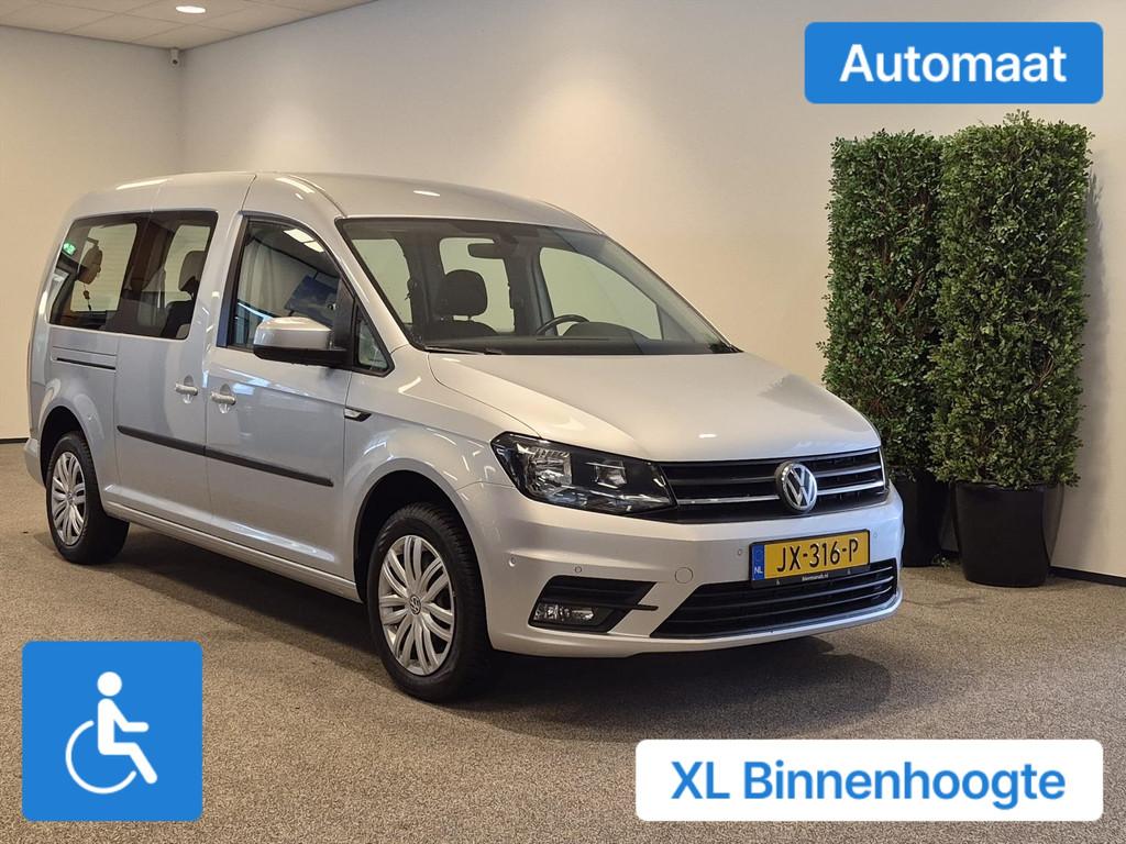 Volkswagen Caddy Maxi Rolstoelauto Automaat 150cm lang x 85c, Auto's, Automaat, 12 maanden, Gebruikt, Parkeersensor