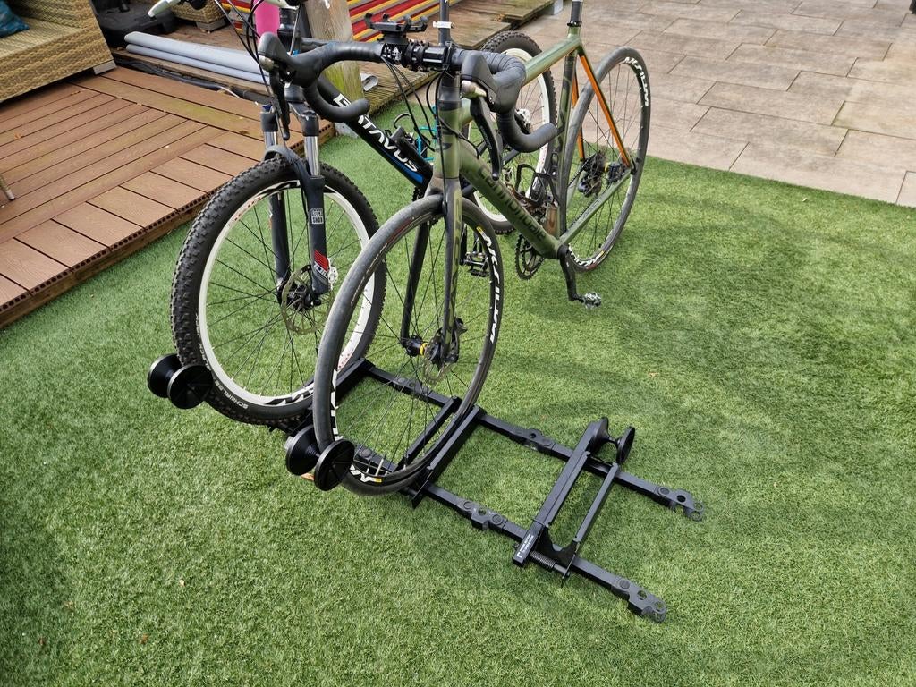 Fietsstandaard voor racefiets/ATB, Ophalen