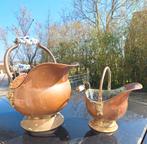 koperen pot, Overige materialen, Schaal, Rond, Ophalen of Verzenden